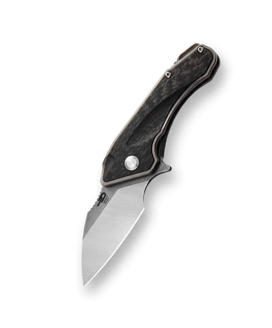 Bestech Goblin BT1711A CPM-S35VN Blade Titanium Handle Frame Lock Folding Knife