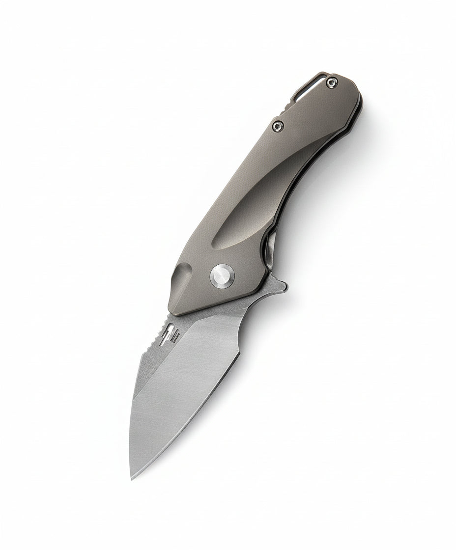 Bestech Goblin BT1711C CPM-S35VN Blade Titanium Handle Frame Lock Folding Knife