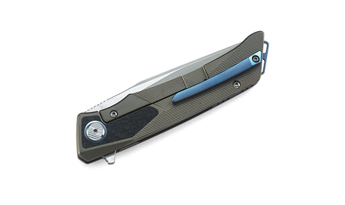 Bestech Sky Hawk BT1804D CPM-S35VN Blade Titanium+Carbon Fiber Handle Frame Lock Folding Knife