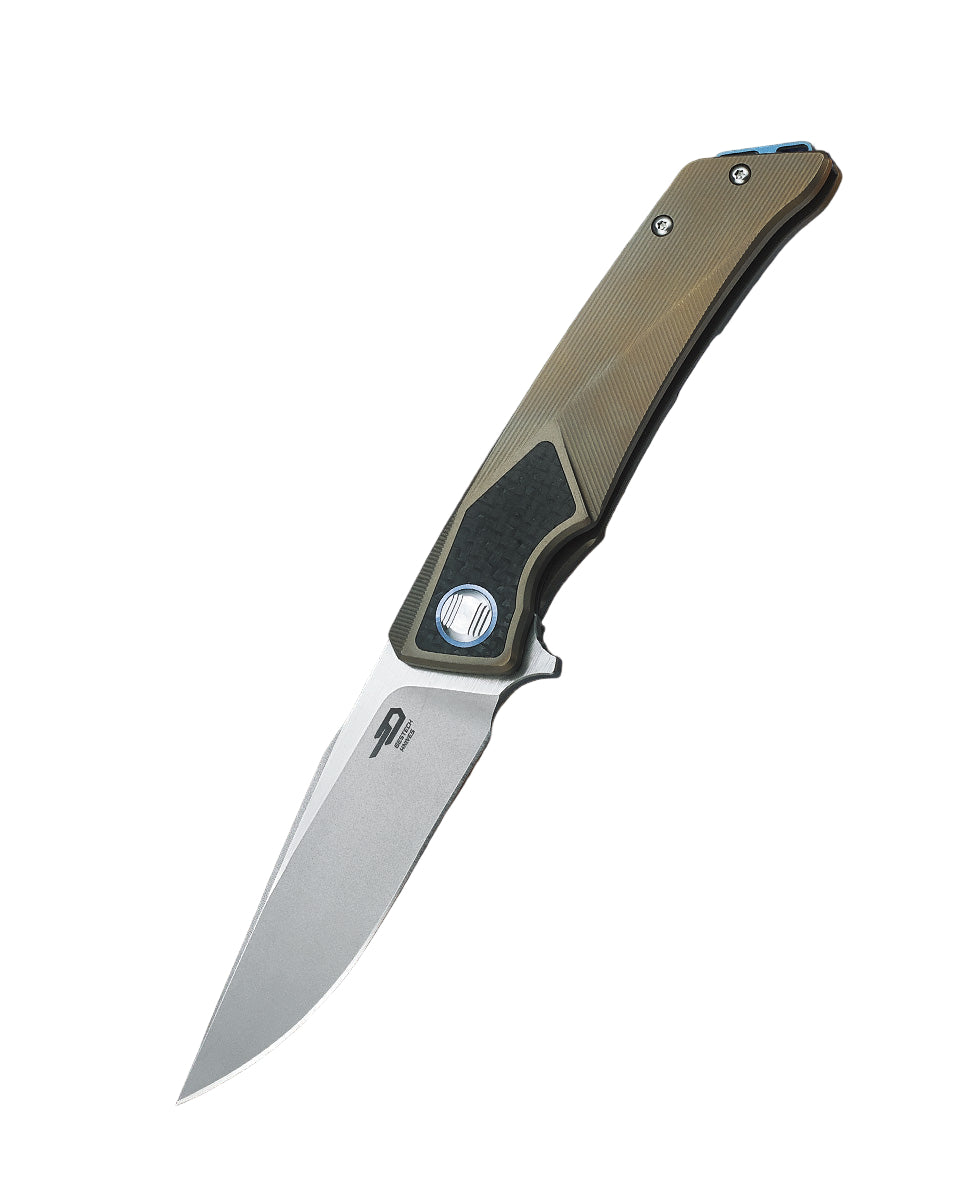 Bestech Sky Hawk BT1804D CPM-S35VN Blade Titanium+Carbon Fiber Handle Frame Lock Folding Knife