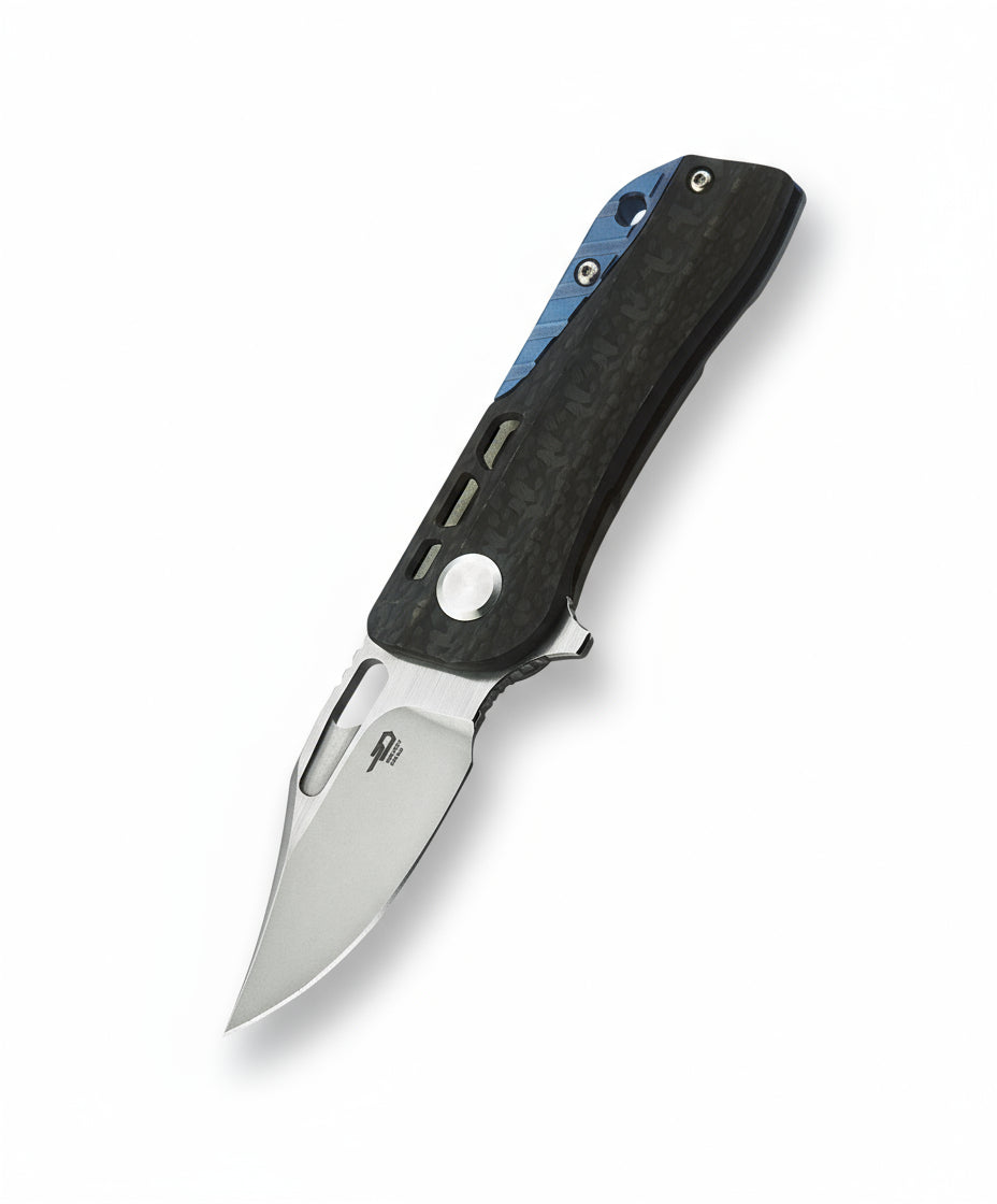 Bestech Engine BT1806A CPM-S35VN Blade Titanium+Carbon Fiber Handle Frame Lock Folding Knife