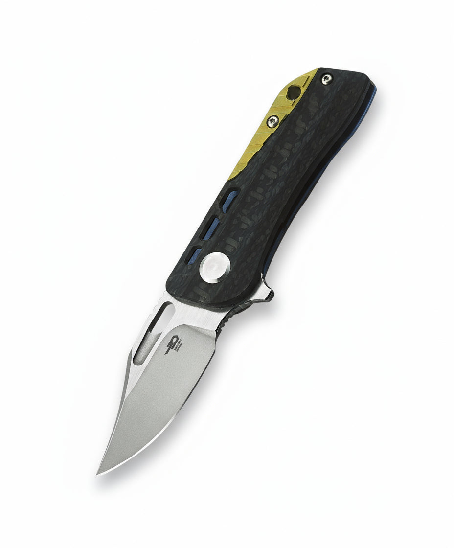 Bestech Engine BT1806B CPM-S35VN Blade Titanium+Carbon Fiber Handle Frame Lock Folding Knife