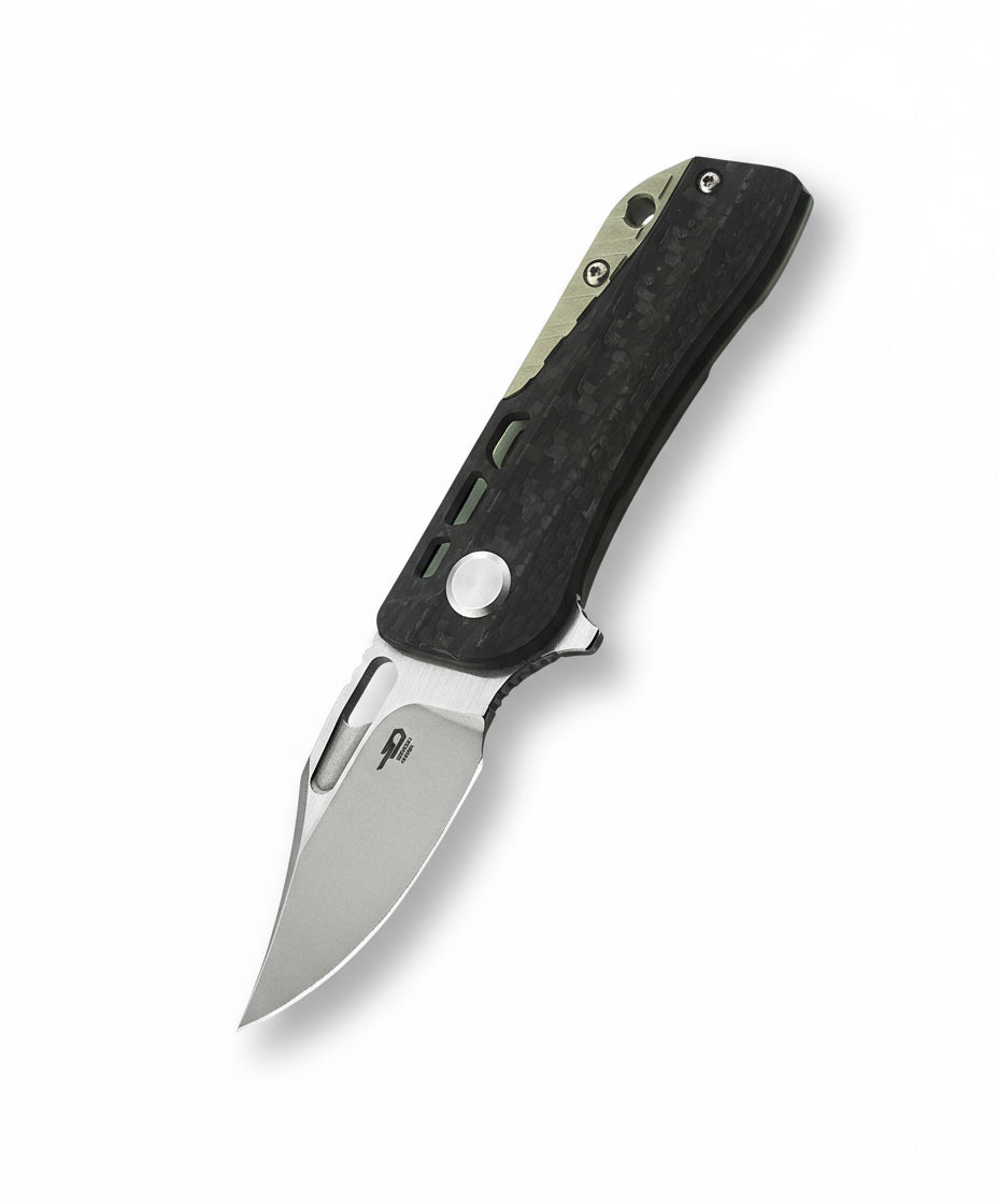 Bestech Engine BT1806C CPM-S35VN Blade Titanium+Carbon Fiber Handle Frame Lock Folding Knife