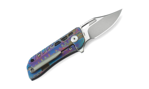Bestech Engine BT1806D CPM-S35VN Blade Titanium+Carbon Fiber Handle Frame Lock Folding Knife