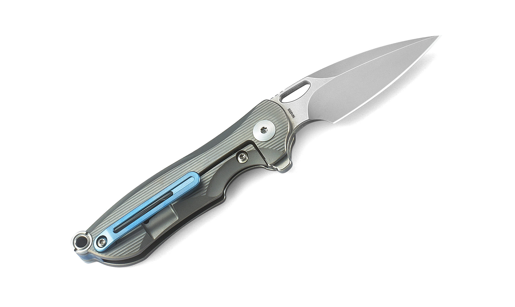 Bestech Parrot BT1807A CPM-S35VN Blade Titanium Handle Frame Lock Folding Knife