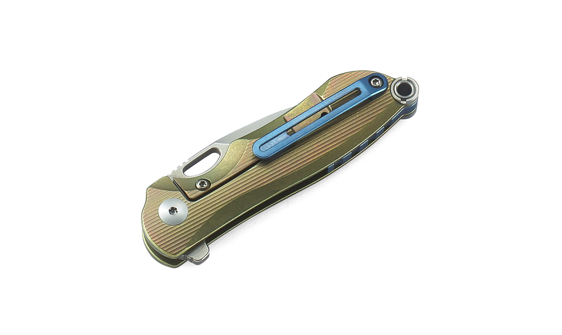 Bestech Parrot BT1807B CPM-S35VN Blade Titanium Handle Frame Lock Folding Knife