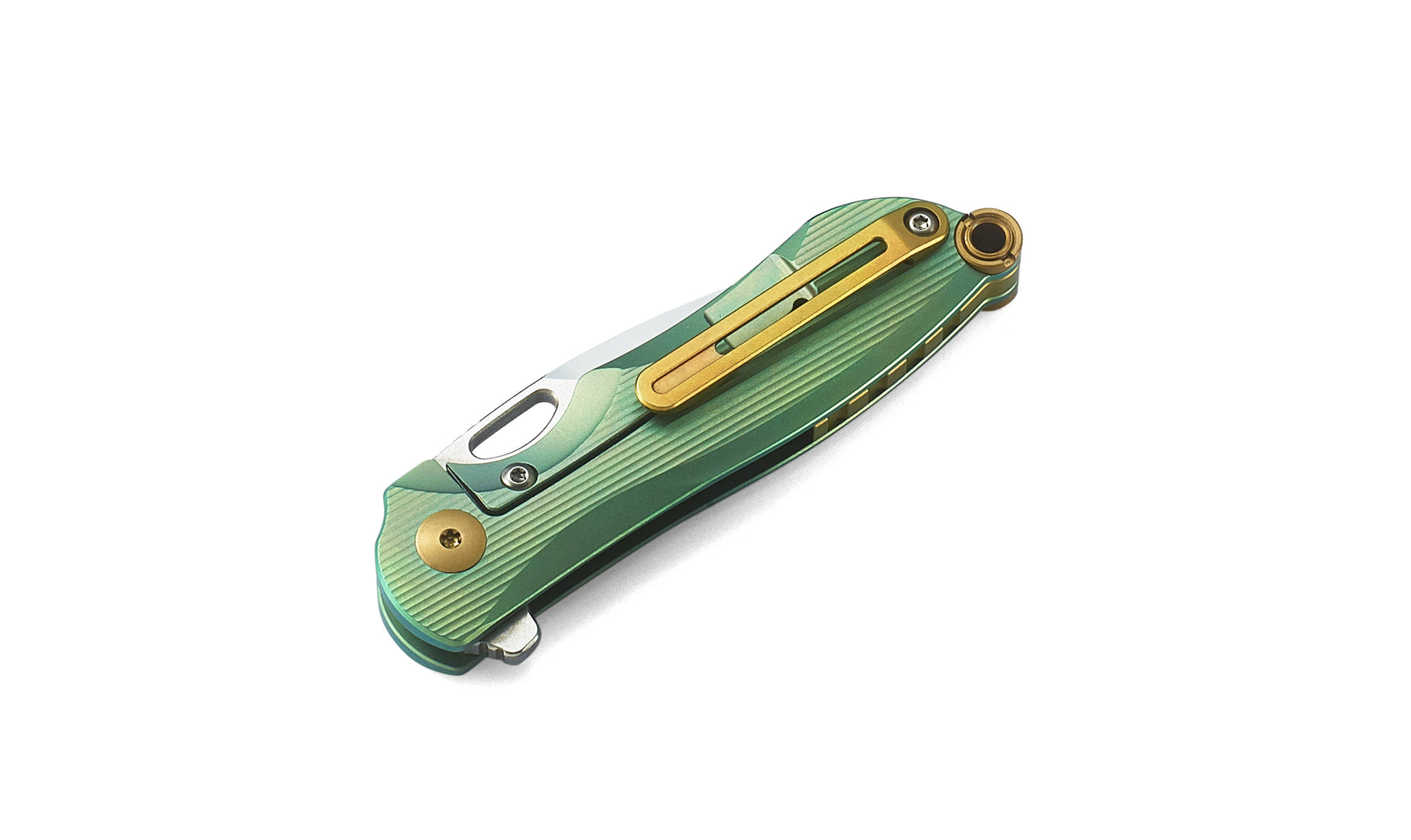 Bestech Parrot BT1807C CPM-S35VN Blade Titanium Handle Frame Lock Folding Knife