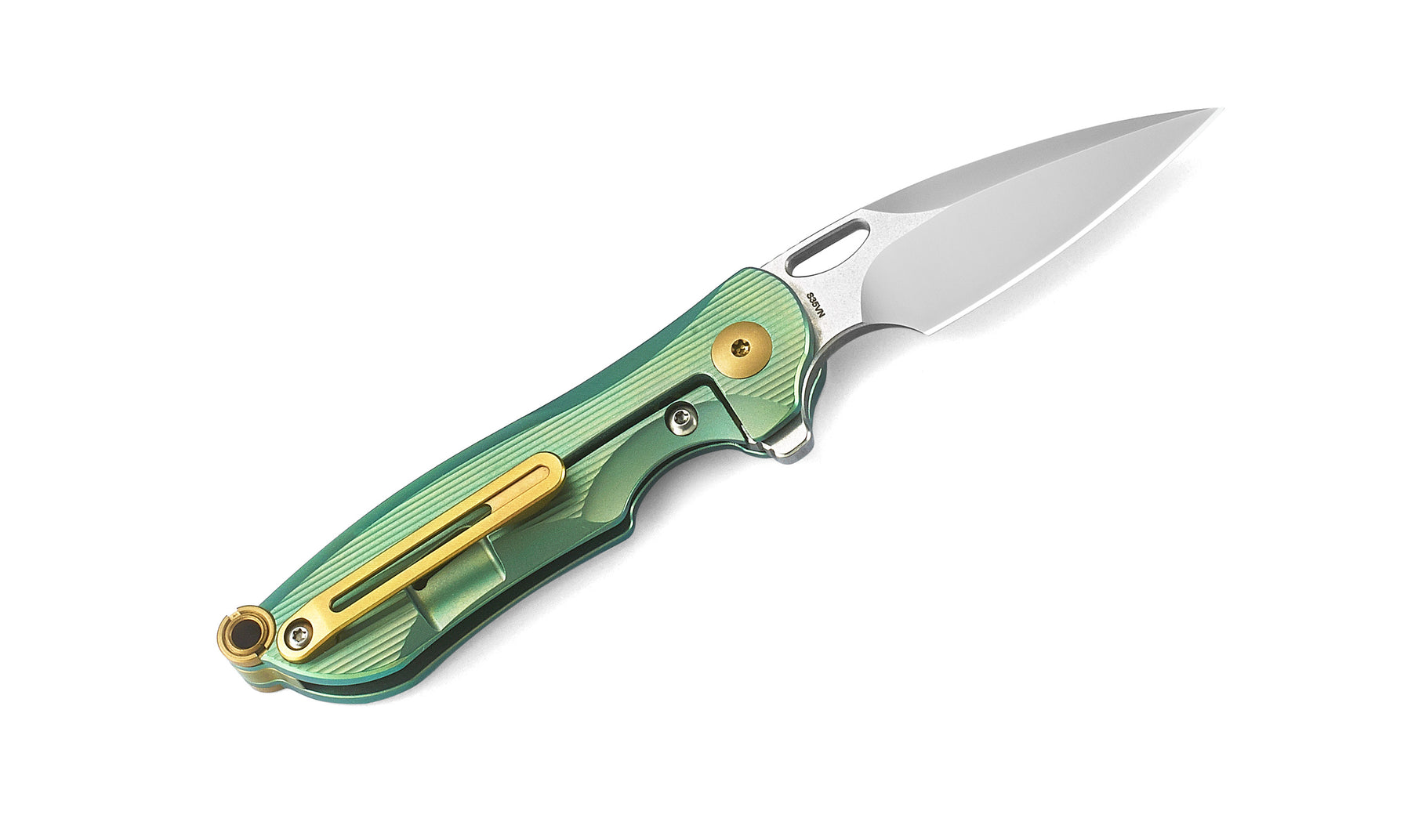 Bestech Parrot BT1807C CPM-S35VN Blade Titanium Handle Frame Lock Folding Knife