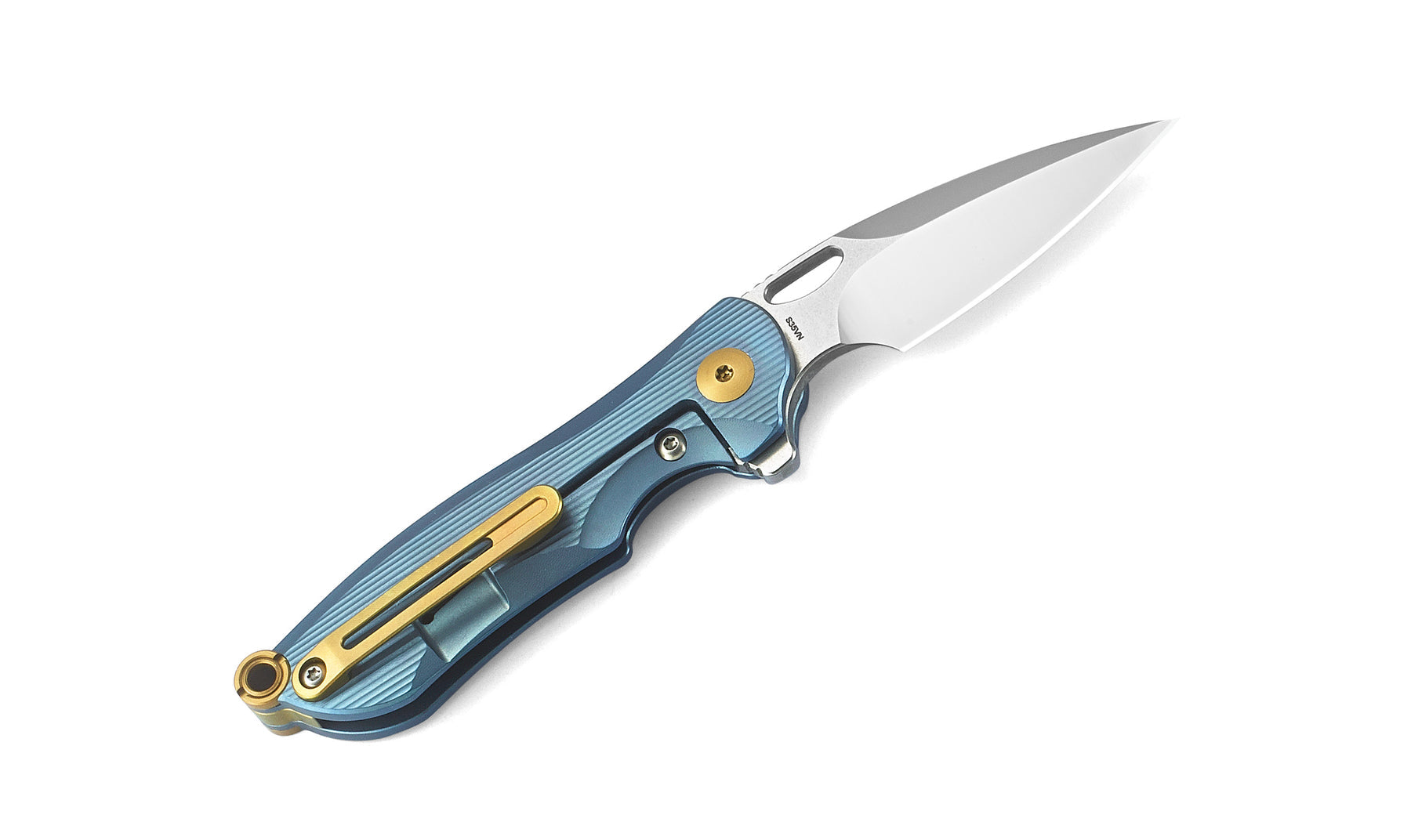 Bestech Parrot BT1807E CPM-S35VN Blade Titanium Handle Frame Lock Folding Knife