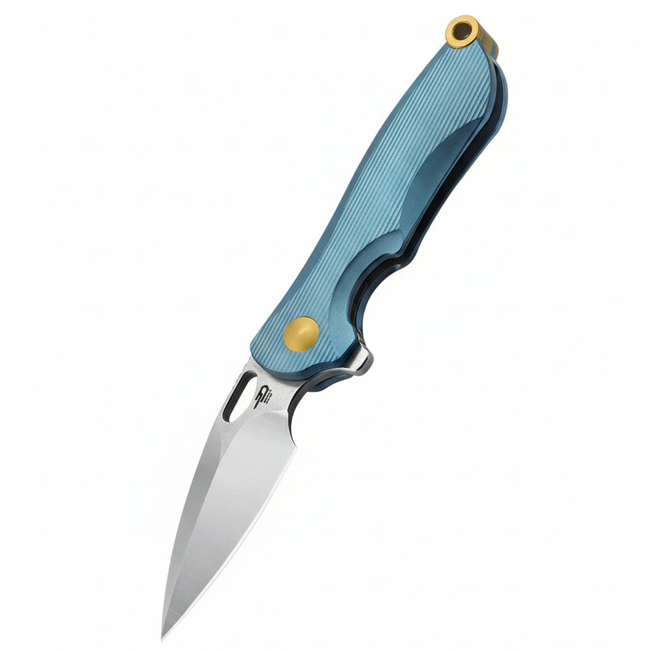 Bestech Parrot BT1807E CPM-S35VN Blade Titanium Handle Frame Lock Folding Knife