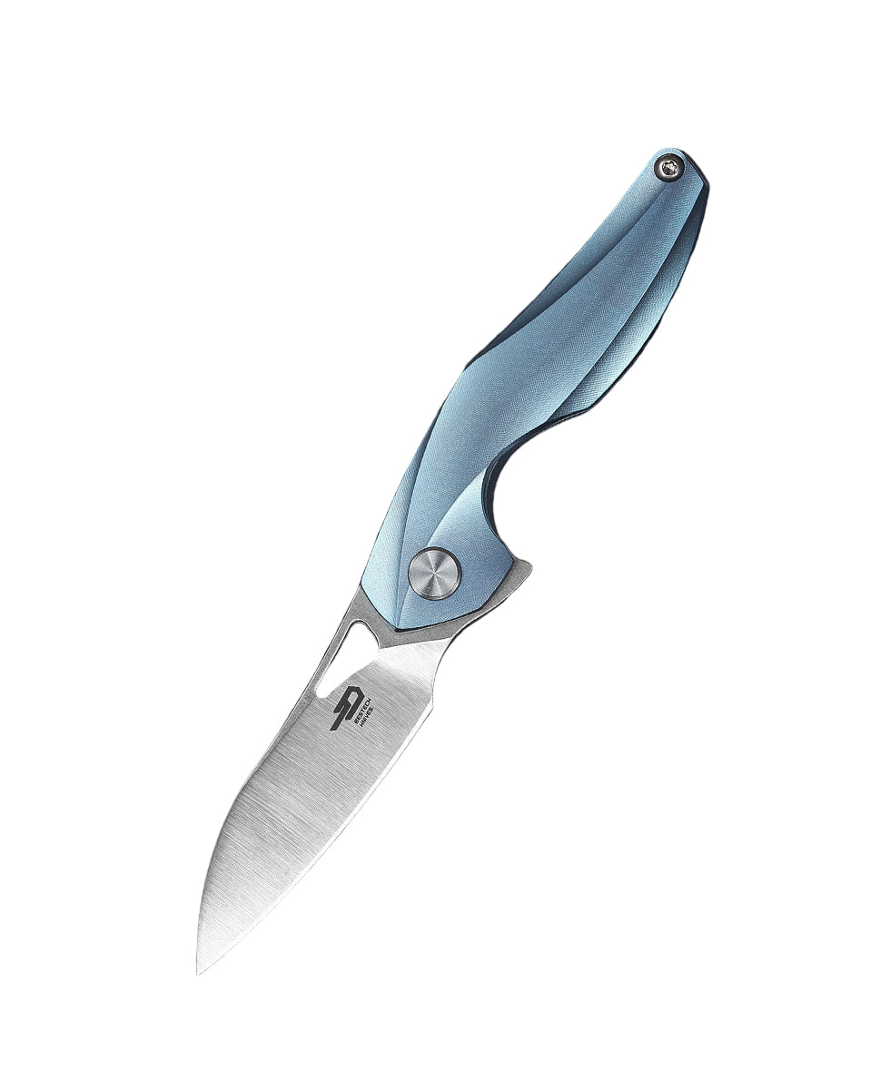 Bestech The Reticulan BT1810B CPM-S35VN Blade Titanium Handle Frame Lock Folding Knife