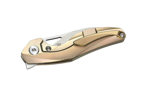 Bestech The Reticulan BT1810D CPM-S35VN Blade Titanium Handle Frame Lock Folding Knife