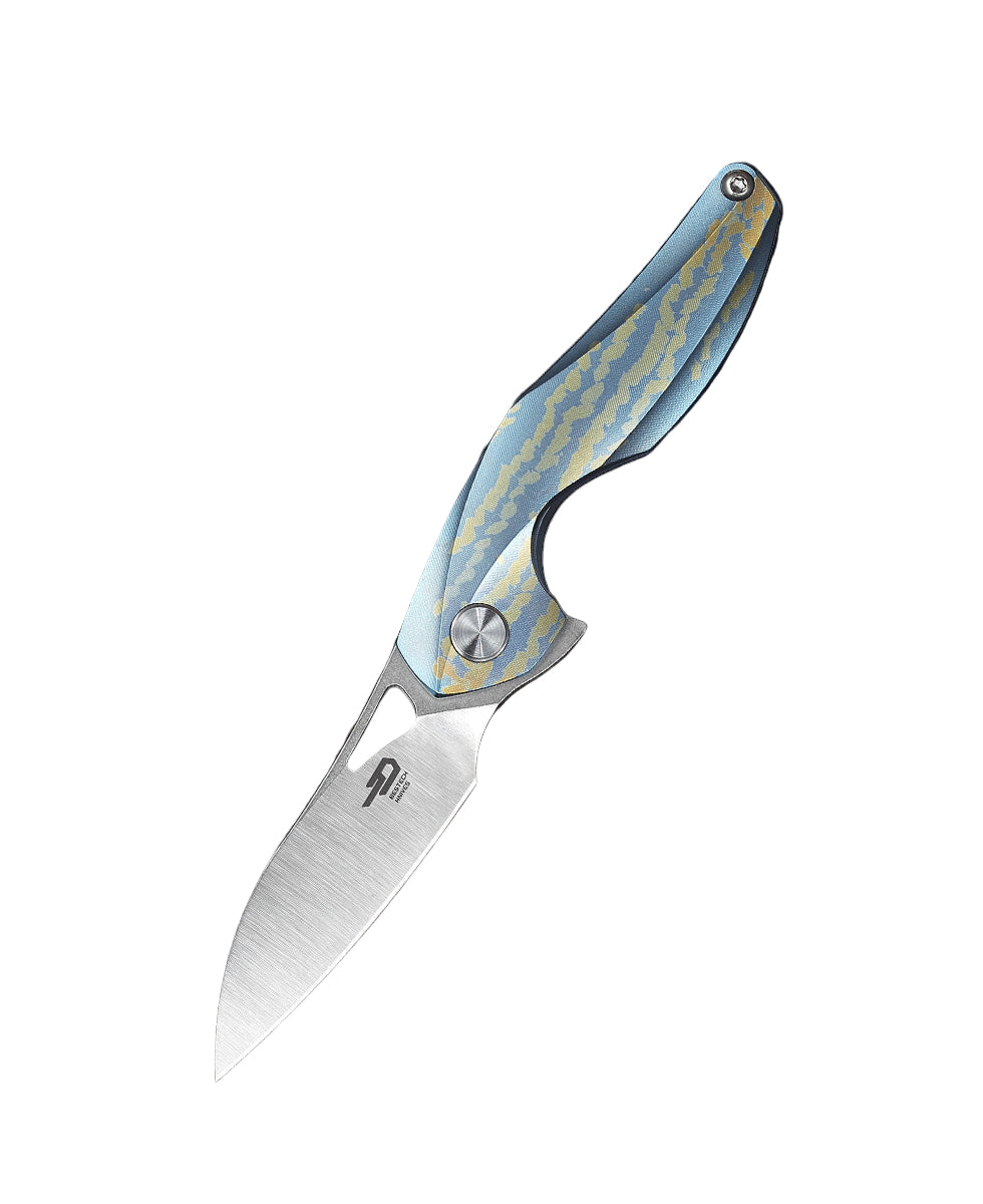 Bestech The Reticulan BT1810F CPM-S35VN Blade Titanium Handle Frame Lock Folding Knife