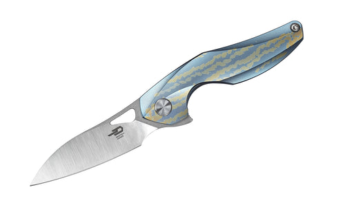 Bestech The Reticulan BT1810F CPM-S35VN Blade Titanium Handle Frame Lock Folding Knife