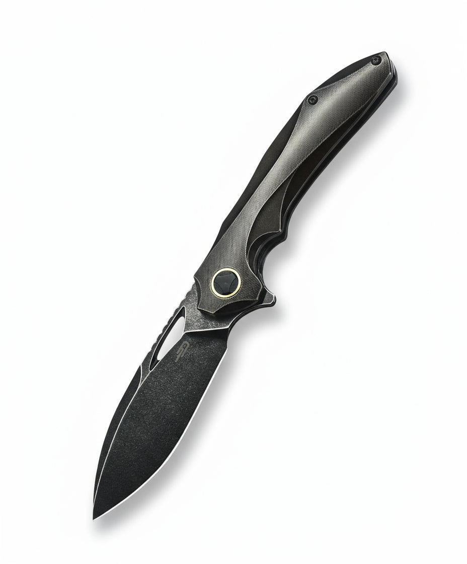 Bestech Eskra BT1813A M390 Blade Titanium Handle Frame Lock Folding Knife