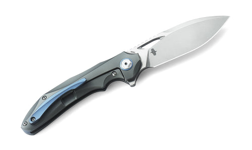 Bestech Eskra BT1813C M390 Blade Titanium Handle Frame Lock Folding Knife