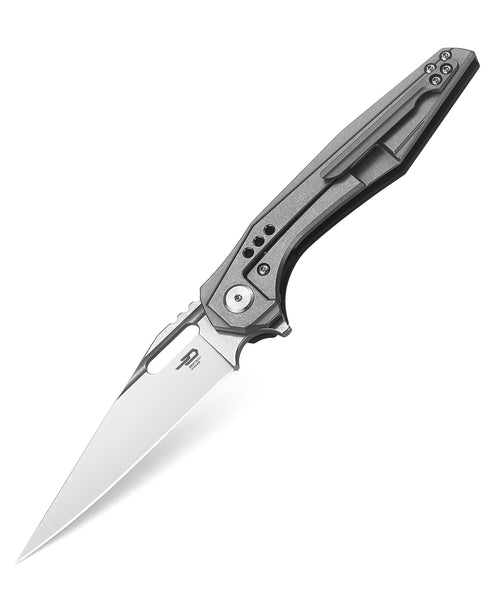 Bestech Malware BT1902C-L CPM-S35VN Blade Titanium +Carbon Fiber Handle Frame Lock Folding Knife
