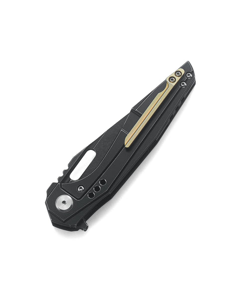 Bestech Malware BT1902D CPM-S35VN Blade Titanium +Carbon Fiber Handle Frame Lock Folding Knife
