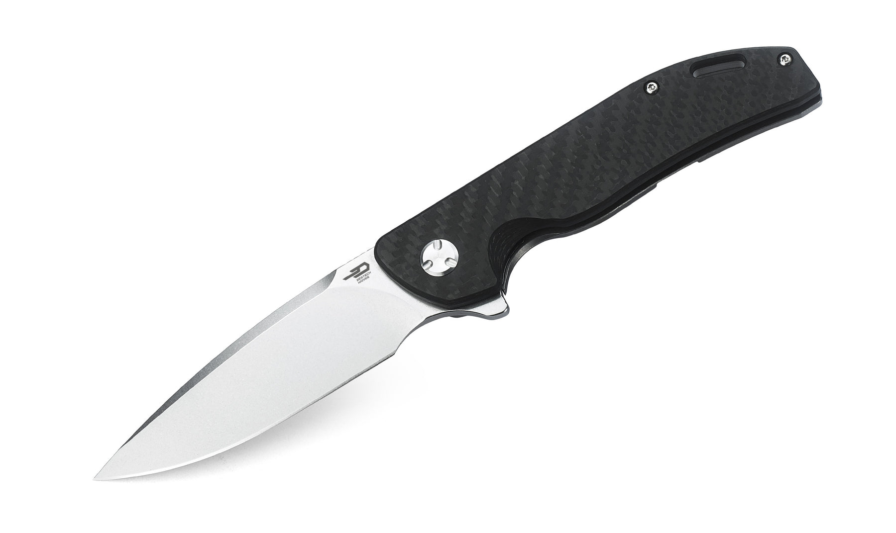 Bestech Bison BT1904A-1 D2 Blade Titanium and Carbon Fiber Handle Frame Lock Folding Knife