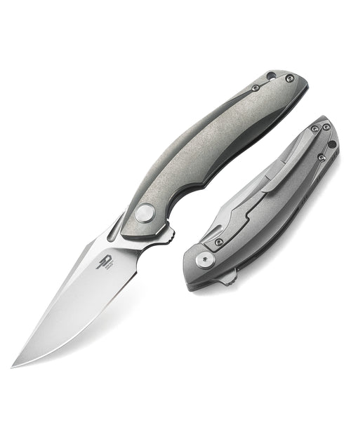Bestech Ghost BT1905A CPM-S35VN Blade Tianium Handle Frame Lock Folding Knife