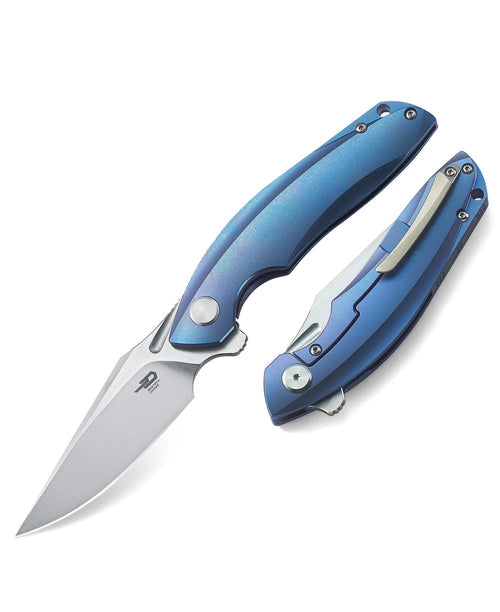 Bestech Ghost BT1905B CPM-S35VN Blade Tianium Handle Frame Lock Folding Knife