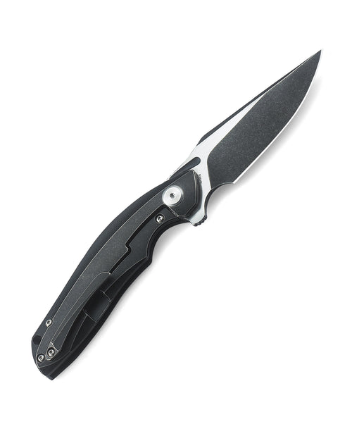 Bestech Ghost BT1905C-2 CPM-S35VN Blade Carbon Fiber+Titanium Handle Frame Lock Folding Knife