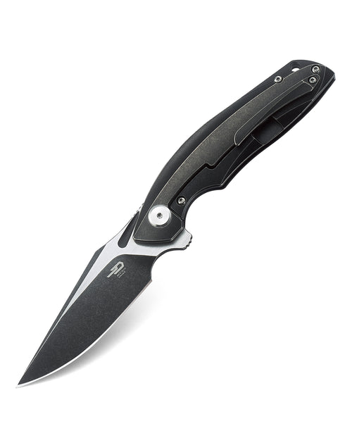 Bestech Ghost BT1905C-L CPM-S35VN Blade Carbon Fiber+Titanium Handle Frame Lock Folding Knife
