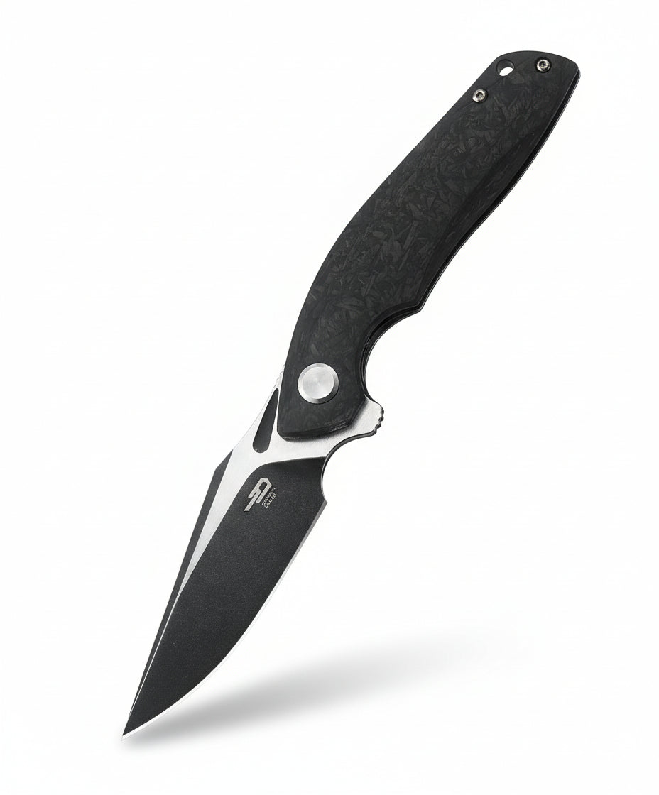 Bestech Ghost BT1905D CPM-S35VN Blade Carbon Fiber Handle Frame Lock Folding Knife