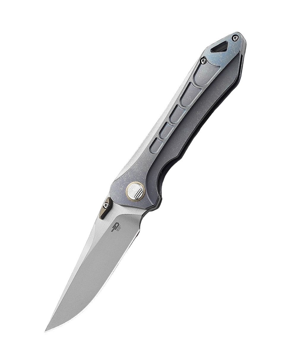 Bestech Supersonic BT1908B CPM-S35VN Blade Titanium Handle Frame Lock Folding Knife