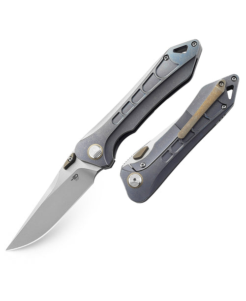Bestech Supersonic BT1908B CPM-S35VN Blade Titanium Handle Frame Lock Folding Knife