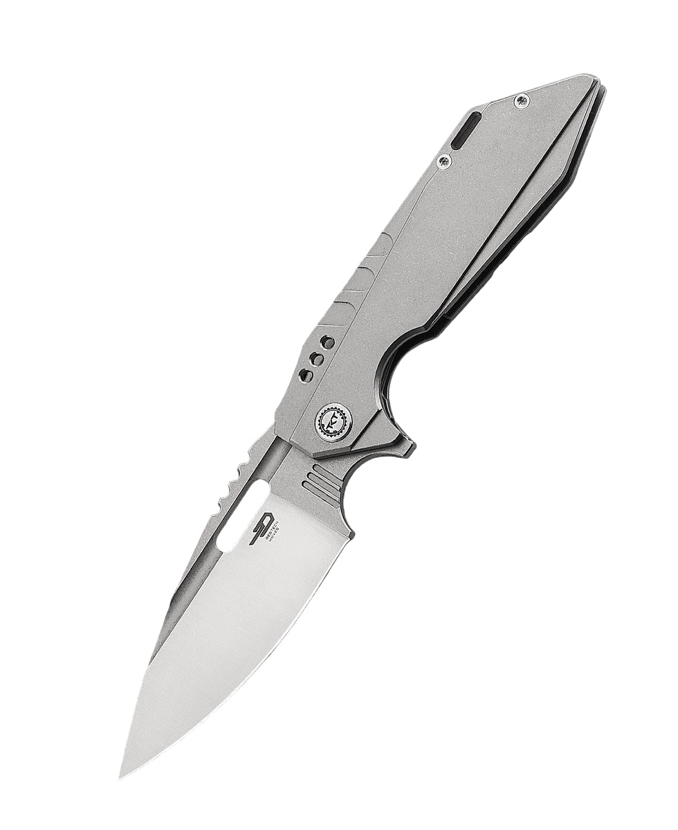 Bestech Shodan BT1910A CPM-S35VN Blade Titanium Handle Frame Lock Folding Knife