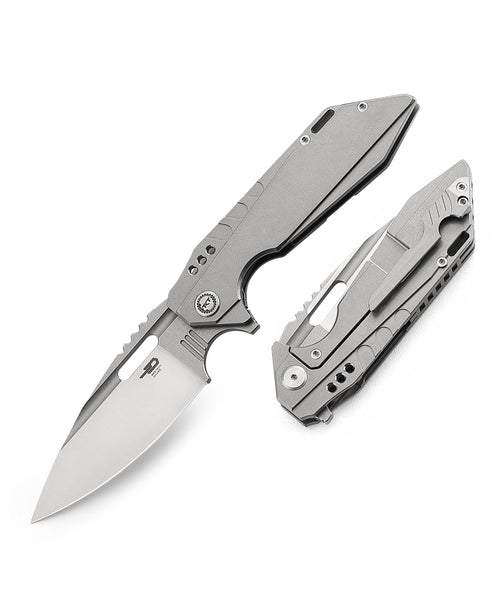 Bestech Shodan BT1910A CPM-S35VN Blade Titanium Handle Frame Lock Folding Knife