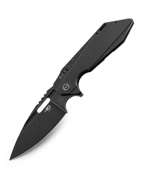 Bestech Shodan BT1910B CPM-S35VN Blade Titanium Handle Frame Lock Folding Knife