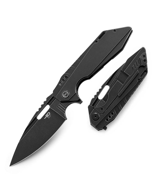 Bestech Shodan BT1910B CPM-S35VN Blade Titanium Handle Frame Lock Folding Knife