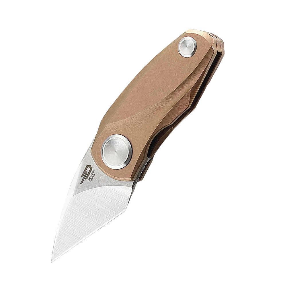 Bestech Tulip BT1912D M390 Blade Titanium Handle Double Detent Lock Folding Knife