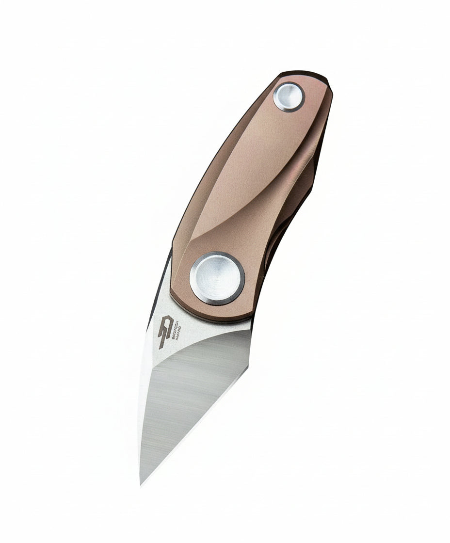Bestech Tulip BT1913D M390 Blade Titanium Handle Frame Lock Folding Knife