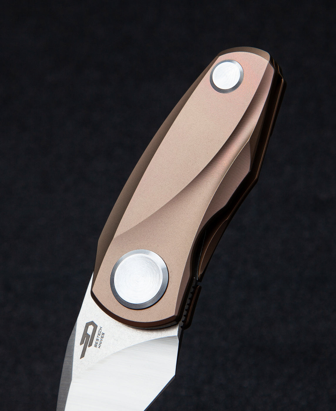 Bestech Tulip BT1913D M390 Blade Titanium Handle Frame Lock Folding Knife