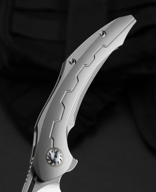 Bestech Marukka BT2002A M390 Blade Titanium Handle Frame Lock Folding Knife