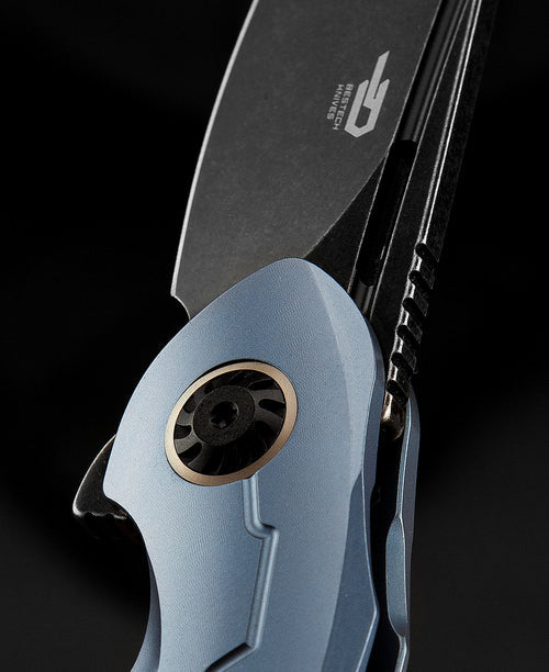 Bestech Marukka BT2002B M390 Blade Titanium Handle Frame Lock Folding Knife