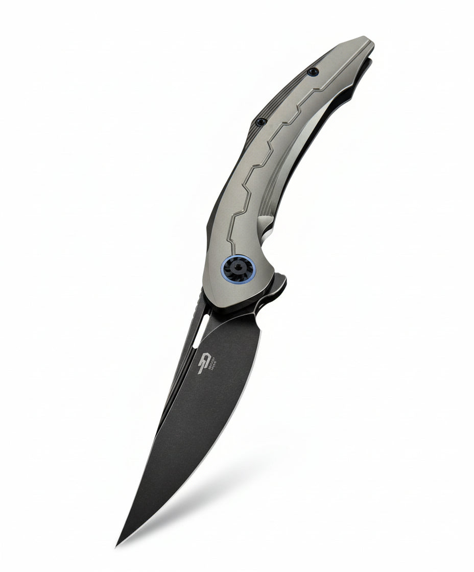 Bestech Marukka BT2002C M390 Blade Titanium Handle Frame Lock Folding Knife