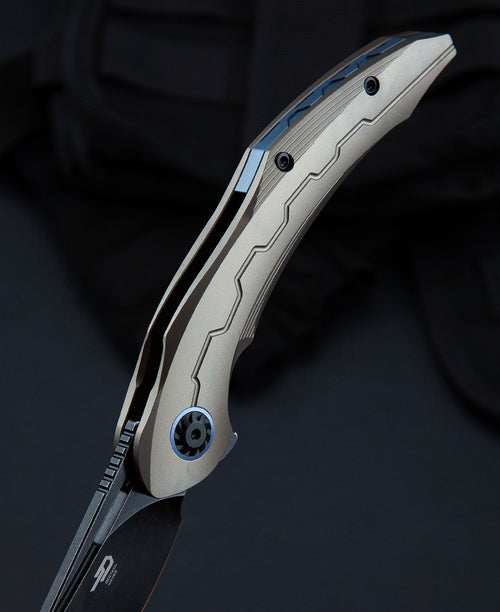 Bestech Marukka BT2002C M390 Blade Titanium Handle Frame Lock Folding Knife