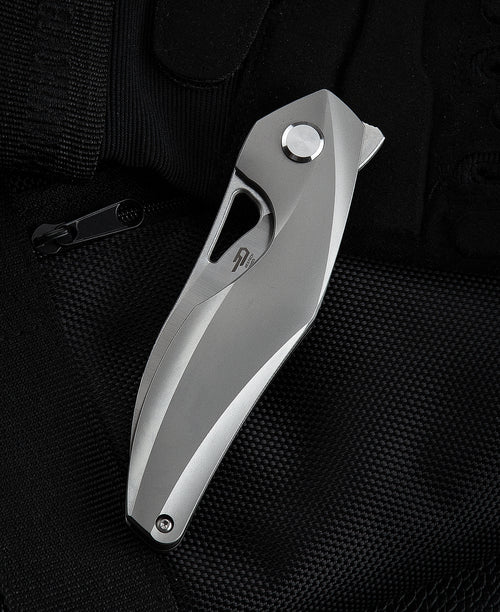 Bestech The Reticulan (Medium) BT2003A CPM-S35VN Blade Titanium Handle Frame Lock Folding Knife