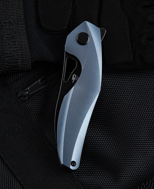 Bestech The Reticulan (Medium) BT2003B CPM-S35VN Blade Titanium Handle Frame Lock Folding Knife