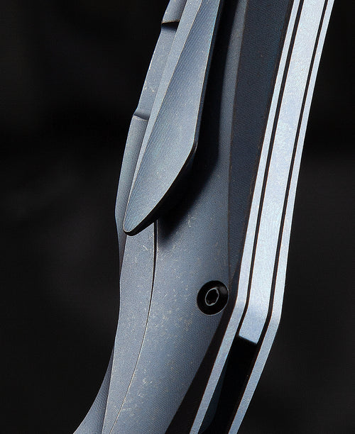 Bestech The Reticulan (Medium) BT2003B CPM-S35VN Blade Titanium Handle Frame Lock Folding Knife