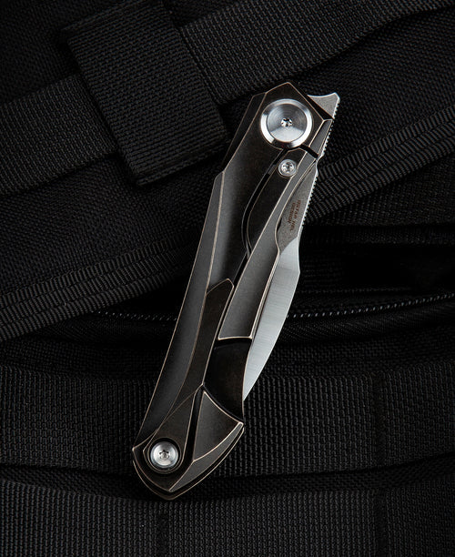 Bestech IVY BT2004A CPM-S35VN Blade Titanium Handle Frame Lock Folding Knife