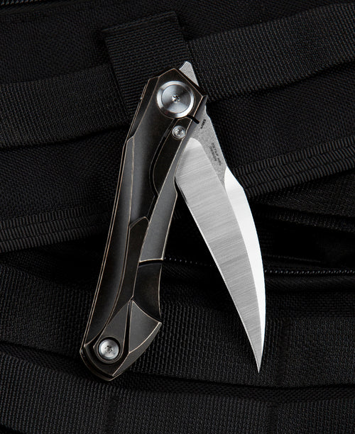 Bestech IVY BT2004A CPM-S35VN Blade Titanium Handle Frame Lock Folding Knife