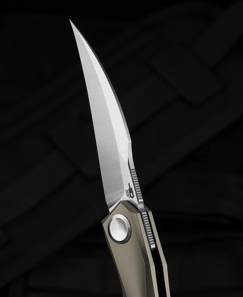 Bestech IVY BT2004B CPM-S35VN Blade Titanium Handle Frame Lock Folding Knife