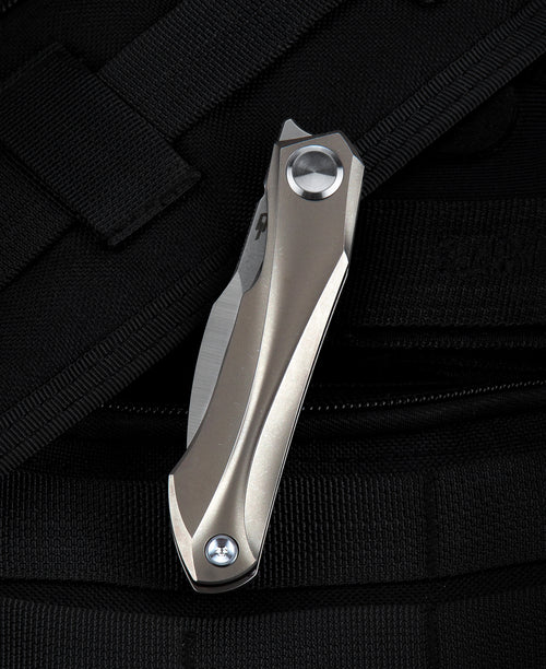 Bestech IVY BT2004B CPM-S35VN Blade Titanium Handle Frame Lock Folding Knife