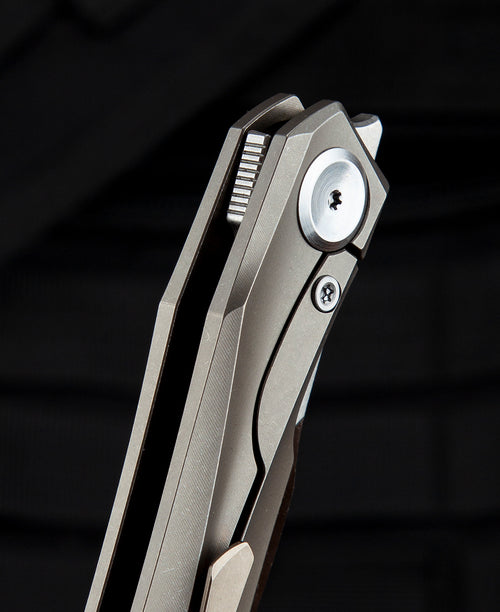 Bestech IVY BT2004B CPM-S35VN Blade Titanium Handle Frame Lock Folding Knife
