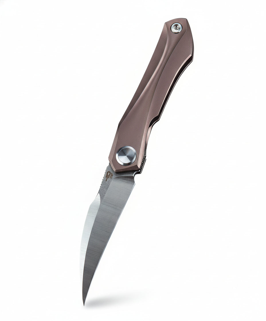 Bestech IVY BT2004C CPM-S35VN Blade Titanium Handle Frame Lock Folding Knife